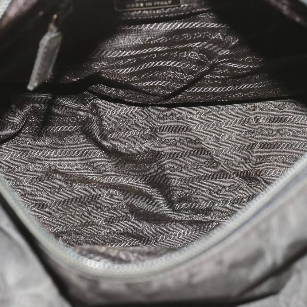 PRADA Hand Bag Nylon Black Auth bs12019 - Picture 10 of 16